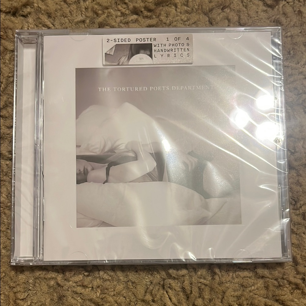 The Tortured Poets Department CD with Poster